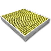 Cabin filter antibacterial  fungicidal  polyphenol  activated carbon suitable for: AUDI A4 ALLROAD B9  A4 B9  A5  A6 ALLROAD C8  A6 C8  A7  A8 D5  E-TRON  Q5  Q7  Q8 1.4-Electric 01.15-