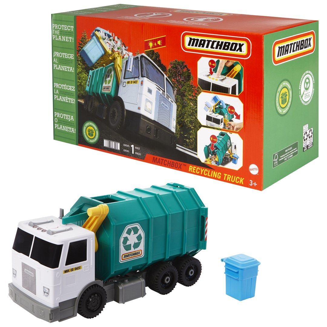 PROMO MEGA BLOKS Garbage Truck Recycling HHR64 p1 MATTEL