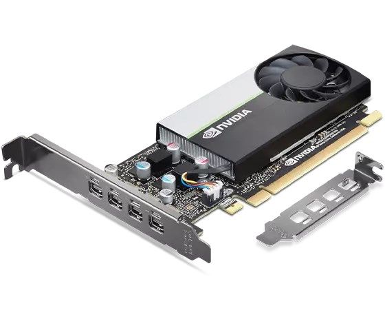 Lenovo | Graphics Card | T1000 | NVIDIA | 8 GB | T1000 | GDDR6 | DVI-D ports quantity | HDMI ports quantity | PCIe 3.0 x 16 | Memory clock speed  MHz | Processor frequency  MHz
