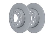 Rear brake disc L/R suitable for: AUDI A3  SEAT ALTEA  ALTEA XL  TOLEDO III  SKODA OCTAVIA II  SUPERB II  VW CADDY III  CADDY III/MINIVAN  CADDY/MINIVAN  GOLF IV  GOLF PLUS 1.2-3.6 02.98-11.17