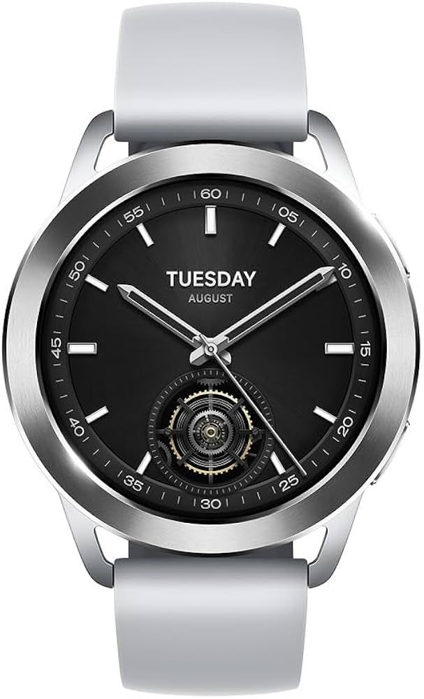 Watch S3 | Smart watch | AMOLED | 1.43” | Waterproof | Silver