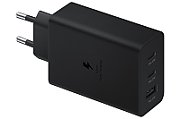 Power charger SAMSUNG Trio EP-T6530 65W PD 1x USB-A  2x USB-C (EP-T6530NBEGEU) Black