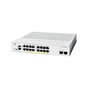 Switch Cisco C1300-16P-2G, 16 porturi 10 / 100 / 1000 MBs