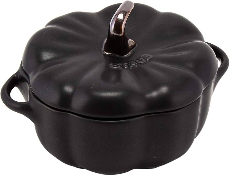Mini Cocotte round pumpkin Staub - 500 ml  Black