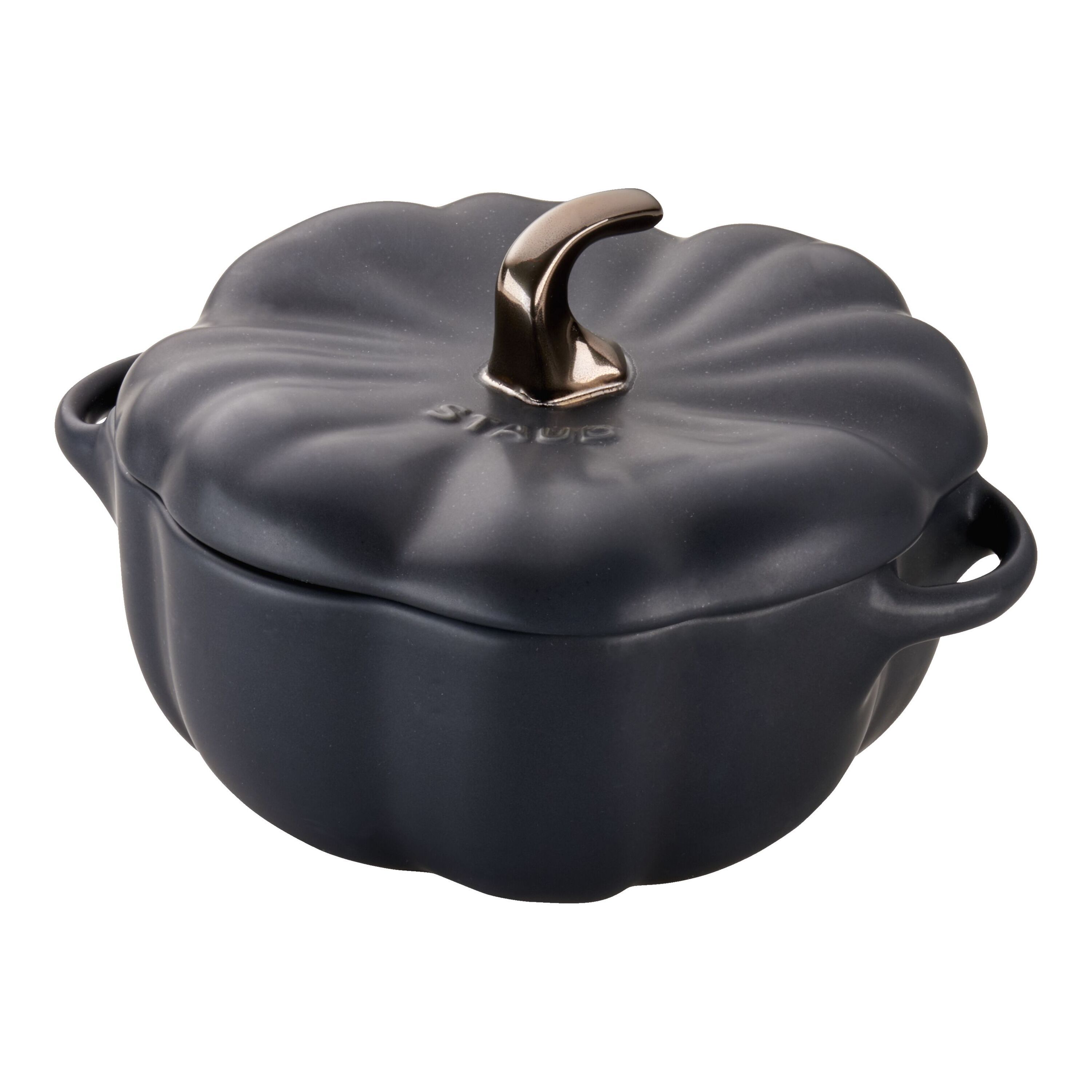 Mini Cocotte round pumpkin Staub - Black  700 ml