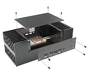 Akasa Turing AC Pro UCFF Chassis (Intel NUC)  OEM - Black
