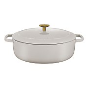 Ballarini Bellamonte Oval Cast Iron Casserole - 4.5 ltr  Ivory
