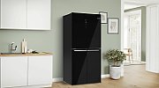 Bosch Serie 4 KMC85LBEA side-by-side refrigerator Freestanding 547 L E Black