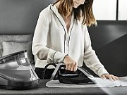 Tefal Pro Express Vision GV9821 3000 W 1.2 L Durilium AirGlide Autoclean soleplate Black  Silver