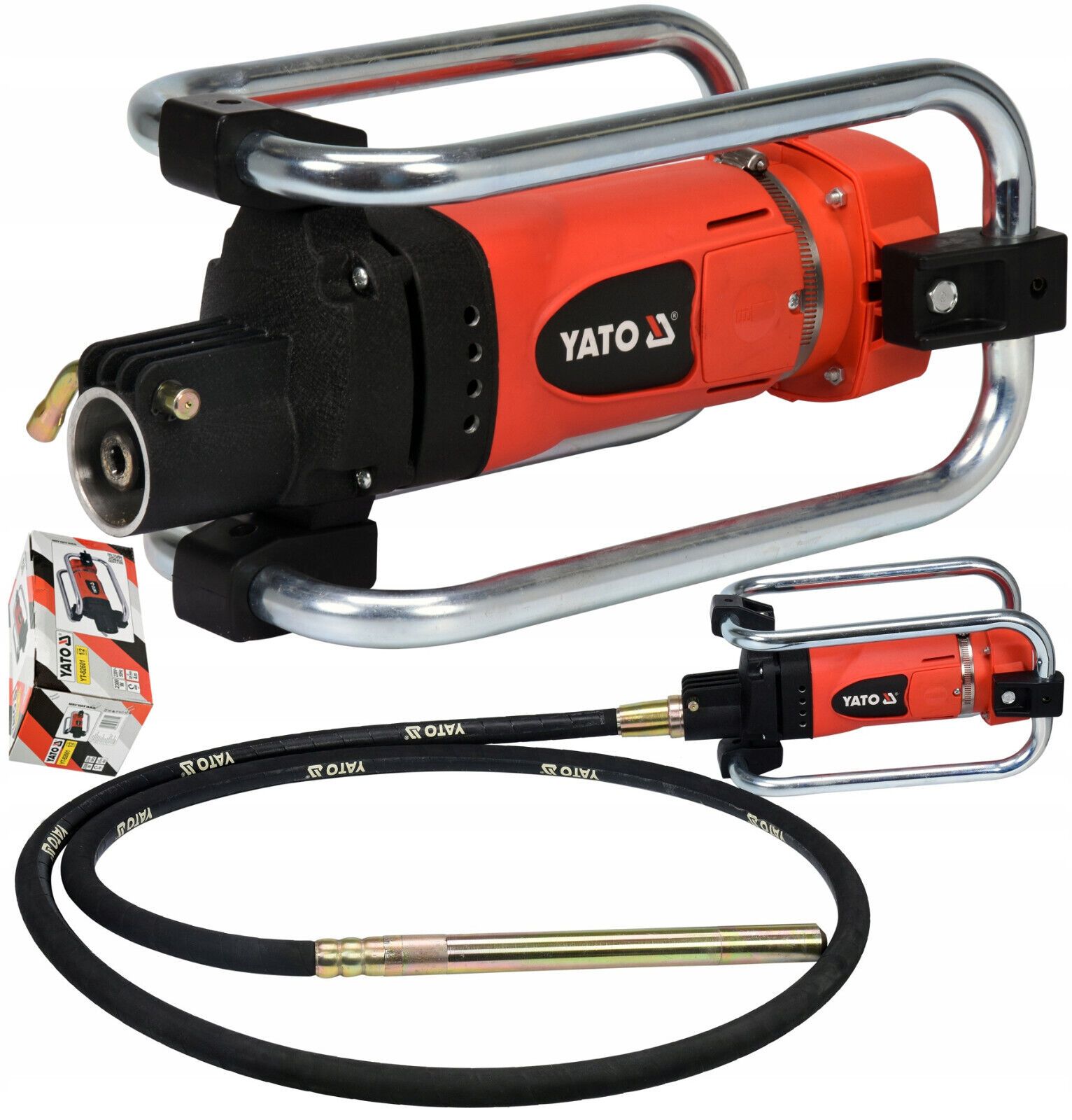 YATO CONCRETE VIBRATOR 2300W + MATE + HOSE 4m