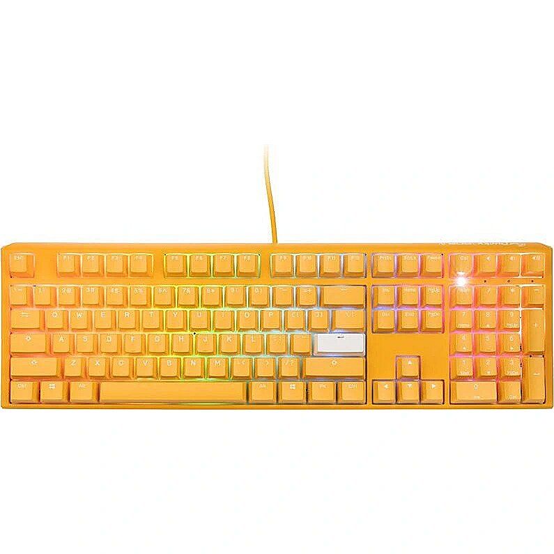 Ducky One 3 keyboard Gaming USB QWERTY English Yellow
