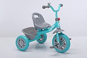 Tricicleta cu pedale verde/turcoaz, U-Grow