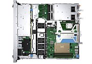Server DELL PowerEdge R360, Rack 1U, Intel Xeon E-2414 (4 C / 4 T, 2.60 GHz - 4.50 GHz, 12 MB cache, 55 W), 64 GB DDR5 ECC, 2 x 960 GB SSD, 4 x LFF, DELL PERC H355, 2 x 700 W
