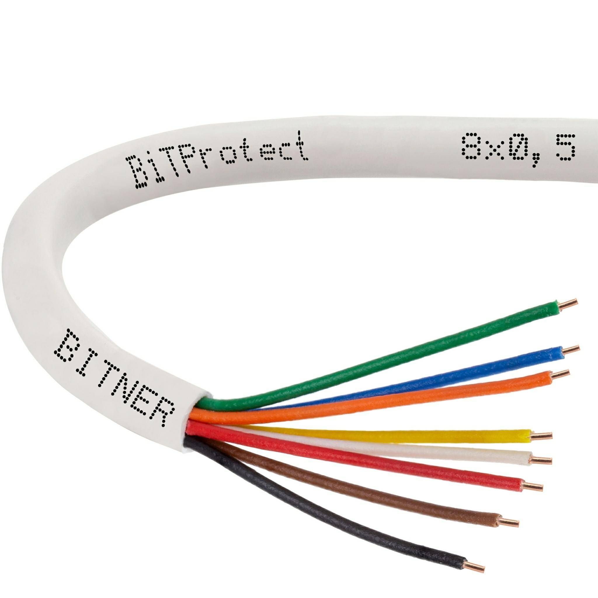 ALARM CABLE BITNER YTDY 8X0.5 - 100M