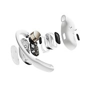 SHOKZ OpenFit Air  weiss Headset Wireless Ear-hook Calls/Music/Sport/Everyday Bluetooth White