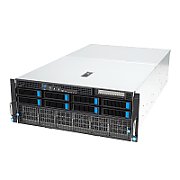 Server ASUS ESC8000A-E12, Rack 4U, fara procesor, fara memorie, fara stocare, 8 x LFF, 3 x 3000 W, Fara sistem de operare