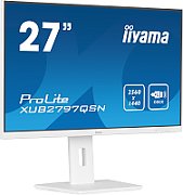 Monitor 27 inch LED IIyama XUB2797QSN-W1 2560 x 1440 pixeli, 100 Hz, 1 ms, Alb