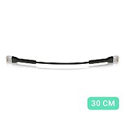Ubiquiti Networks UC-Patch-0.3M-RJ45-BK cabluri de rețea Negru 0,3 m Cat6
