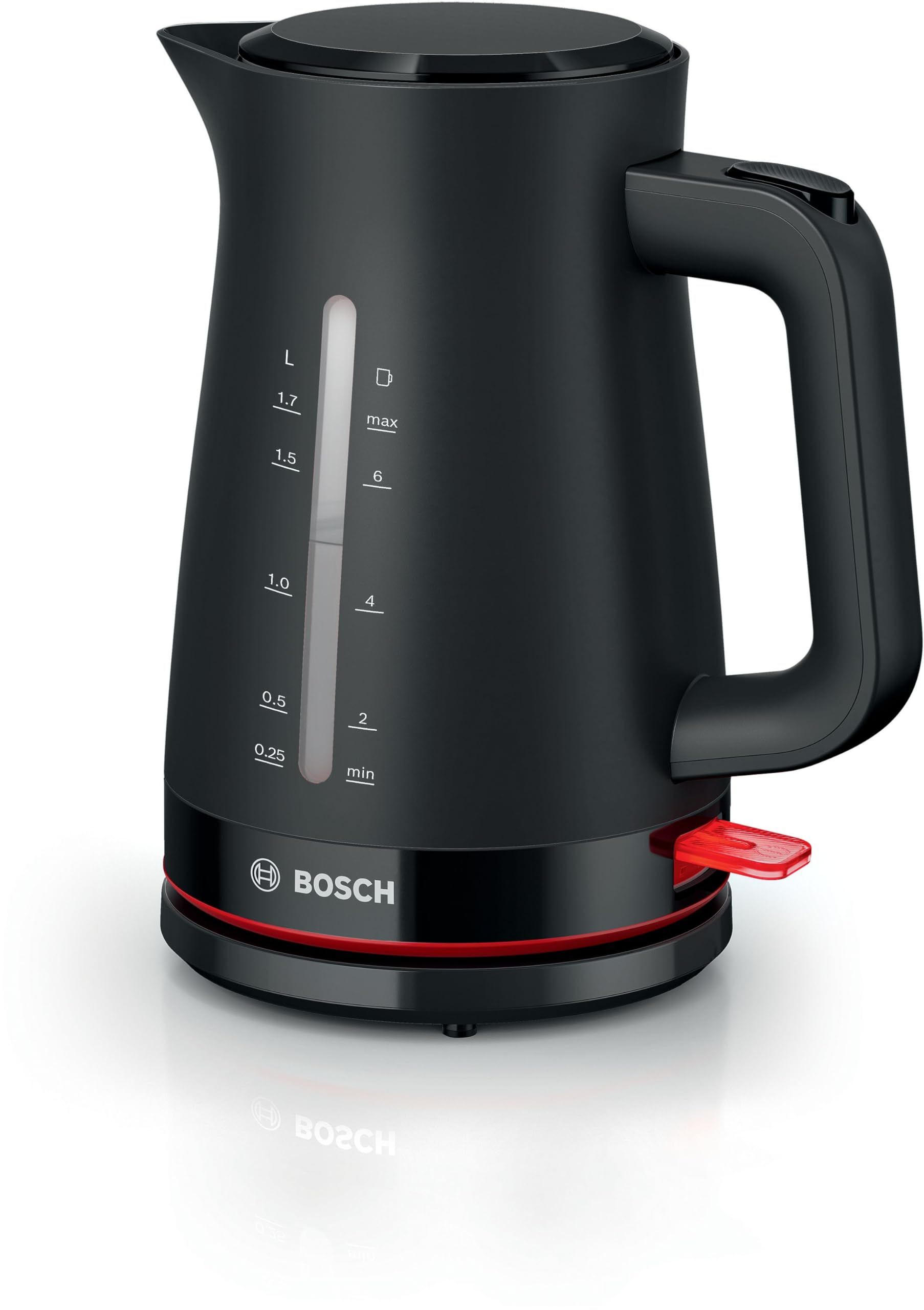 Bosch TWK3M123 electric kettle 1.7 L 2400 W Black