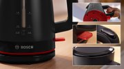 Bosch TWK3M123 electric kettle 1.7 L 2400 W Black