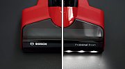 Bosch BCS711PET stick vacuum/electric broom Battery Dry Bagless 0.3 L Black  Red 3 Ah