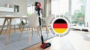 Bosch BCS711PET stick vacuum/electric broom Battery Dry Bagless 0.3 L Black  Red 3 Ah
