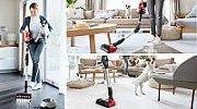 Bosch BCS711PET stick vacuum/electric broom Battery Dry Bagless 0.3 L Black  Red 3 Ah