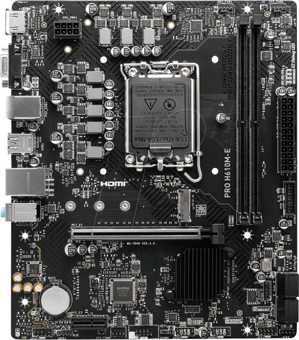 Płyta główna MSI PRO H610M-E