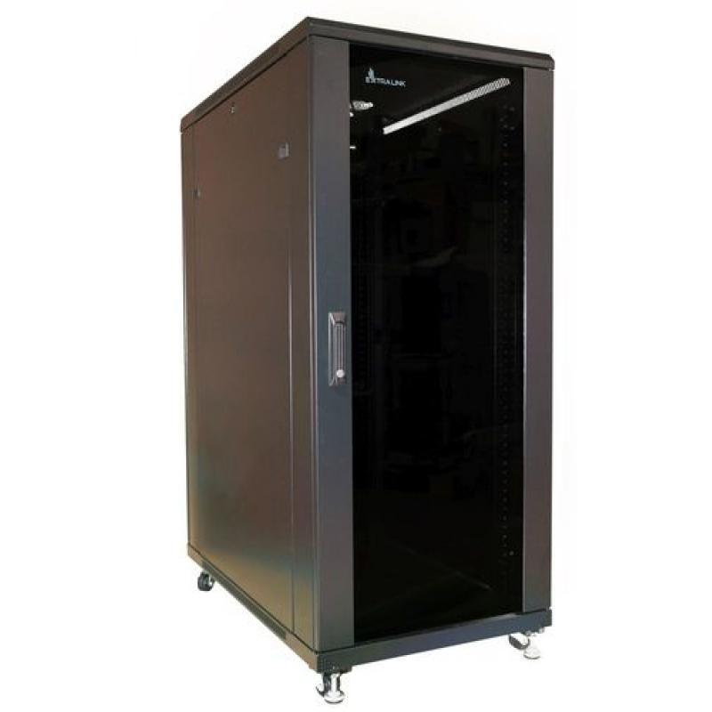 Extralink EX.11366 rack cabinet 27U Freestanding rack Black