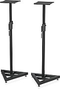 Behringer SM5002 Zestaw statywów pod monitory studyjne z regulacją wysokości 93 – 115 cm