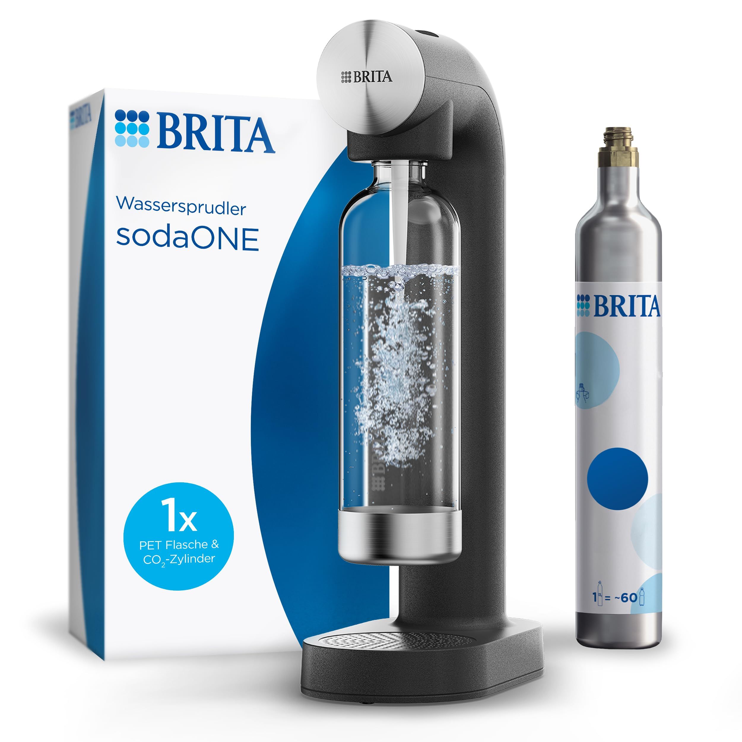 Brita SodaOne saturator (black)