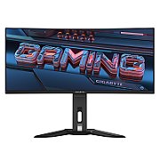 Gigabyte MO34WQC2, OLED, 34 , WQHD, 3440 x 1440, DisplayPort, HDMI, Boxe, Curbat, 240Hz, 0.03 ms, Negru