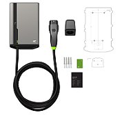 Green Cell EVGC021A2275 electric vehicle charging station Grey Aluminium Wall 3 Built-in display LED