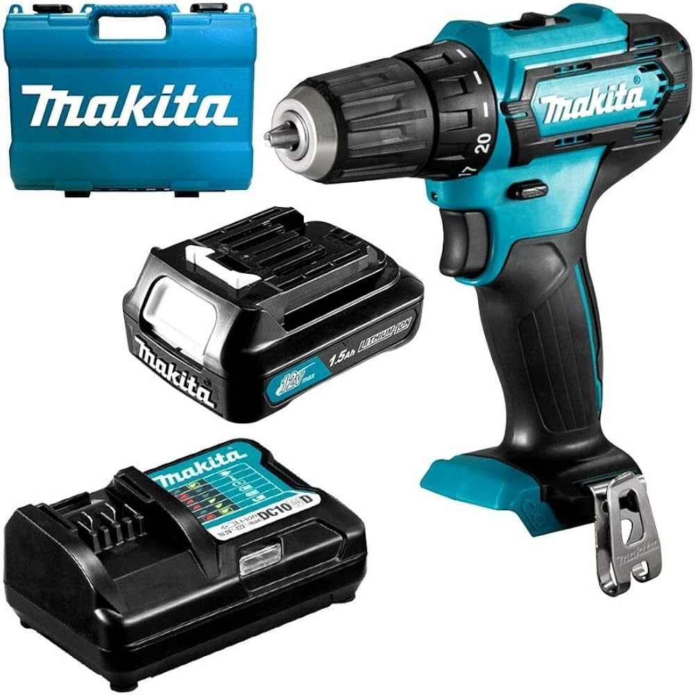 MAKITA SCREWDRIVER 12V CXT DF333DWY 1x1.5Ah