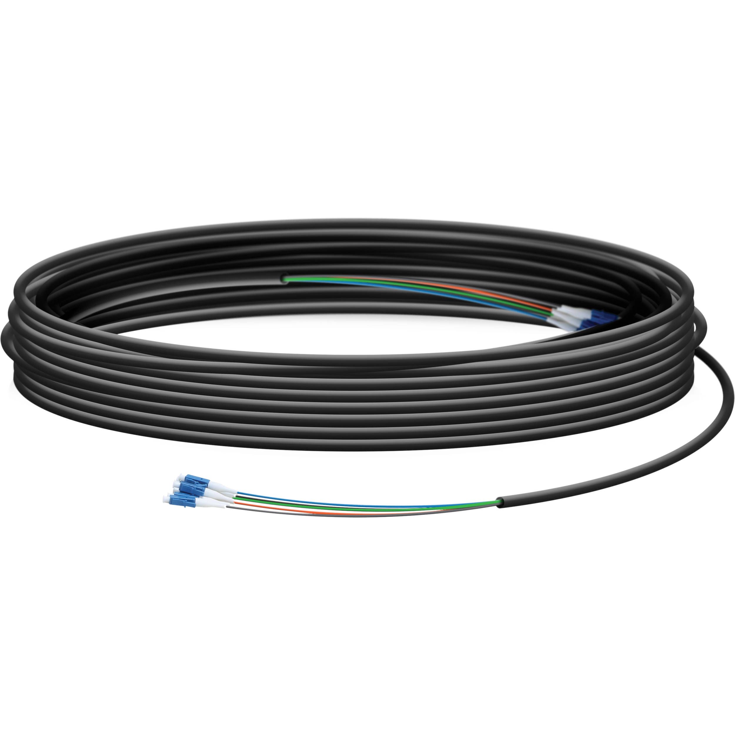 Ubiquiti Networks Single-Mode LC Fiber Cable cabluri din fibră optică 60,96 m Negru