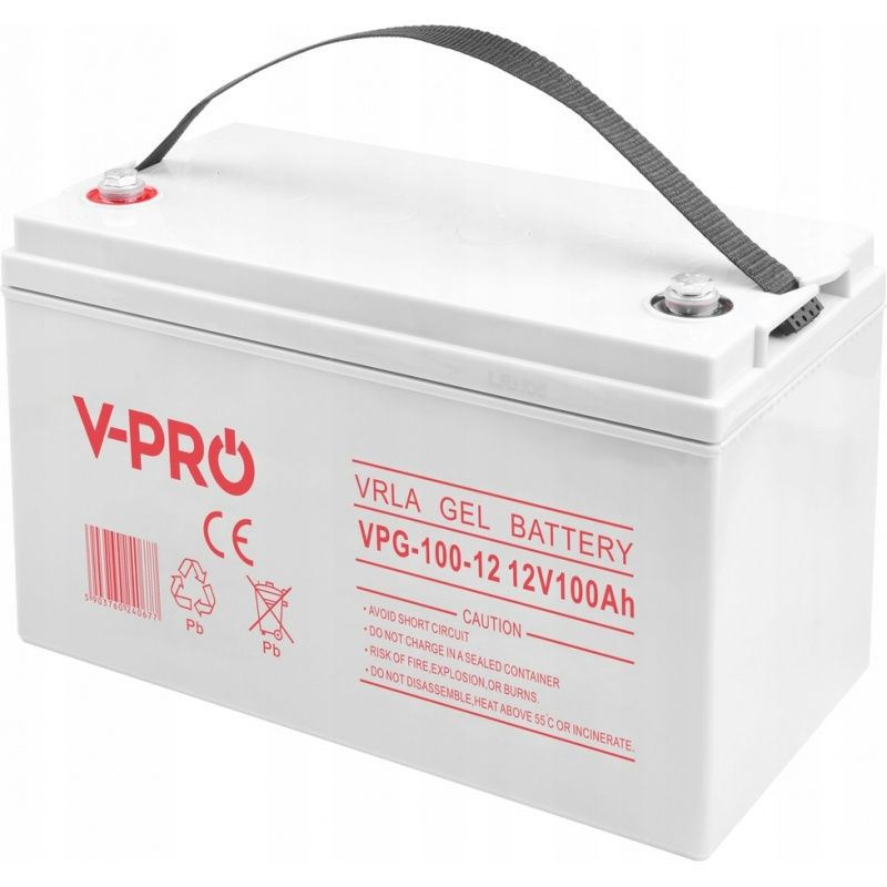 VOLT POLSKA GEL VPRO SOLAR BATTERY 12V 110Ah