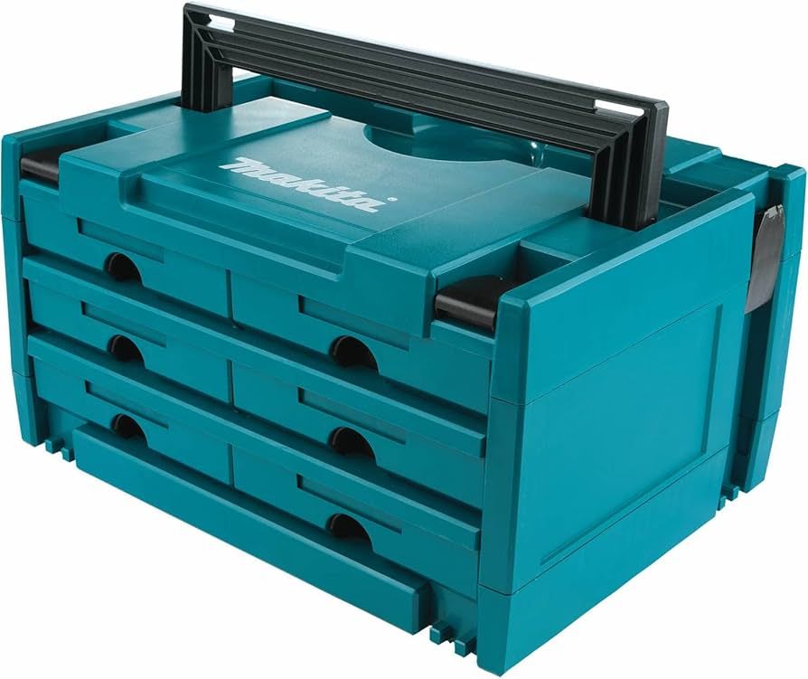 MAKITA MAKPAC SUITCASE WITH DRAWERS (3x2)