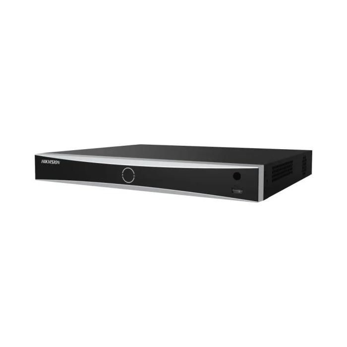 NVR 8 canale Hikvision DS-7608NXI-I2/8P/S, 4K, 8 x POE, Acusens: - Facial detection and analytics: Face picture comparison, human face capture, face picture search Face picture library: Up to 16 face picture libraries, with up to 10,000 face pictures in total (each picture≤ 512 KB, total capacity ≤