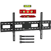 Maclean MC-422 TV Wall Mount Heavy Duty 43 -100  max VESA 800x400 120kg Tilting +/-15° Bracket Holder Hanger with Spirit Level Accessories