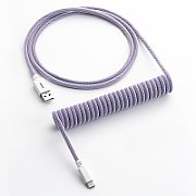 CableMod Classic Coiled Keyboard Cable USB-C to USB Type A  Carbon Grey - 150cm