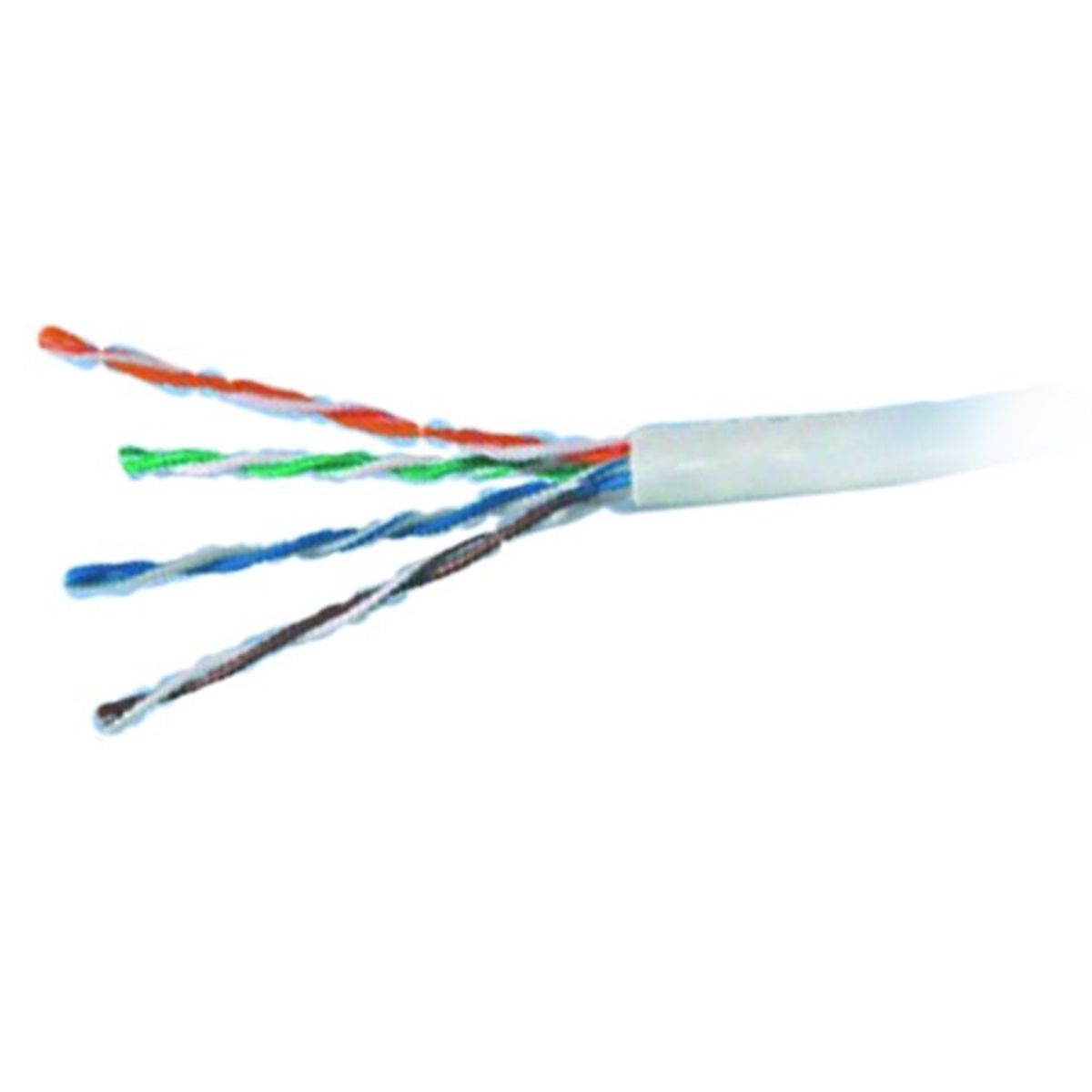 Emitter Net UTP (U/UTP) Cat.5e 350MHz Cable  Wire  Standard  Grey