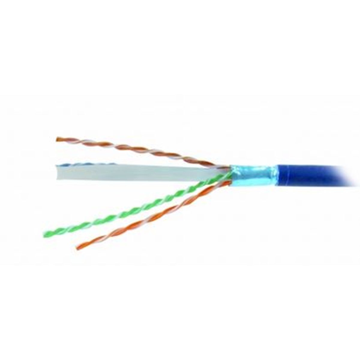 Emitter Net FTP (F/UTP) Cat.6 450MHz Cable  4x2x23AWG Wire  LSZH-FR
