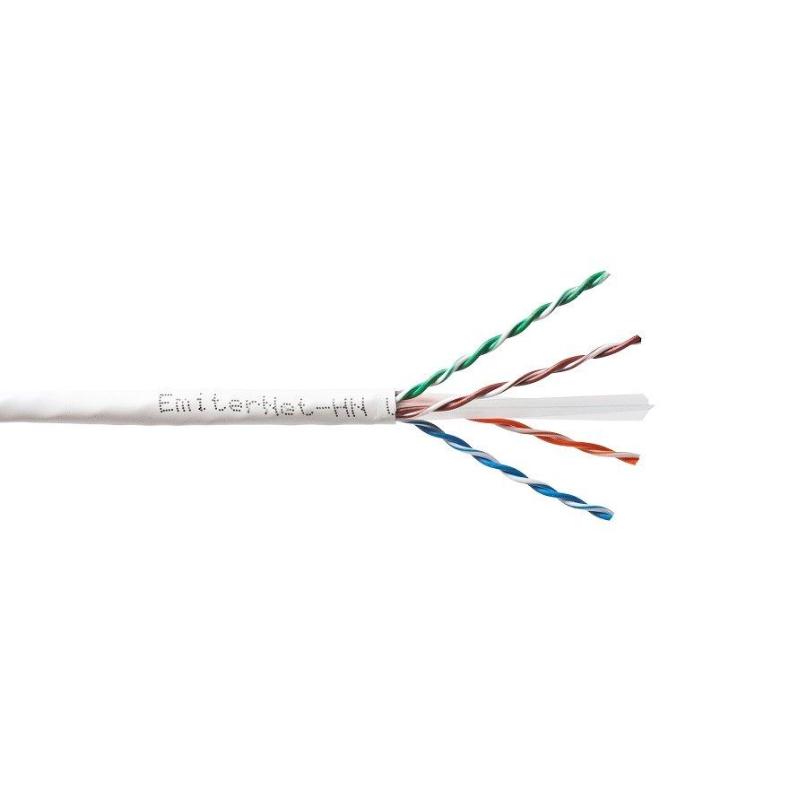 Net Emitter UTP (U/UTP) Cat.6 450MHz Cable  Wire  Standard  PVC  Grey
