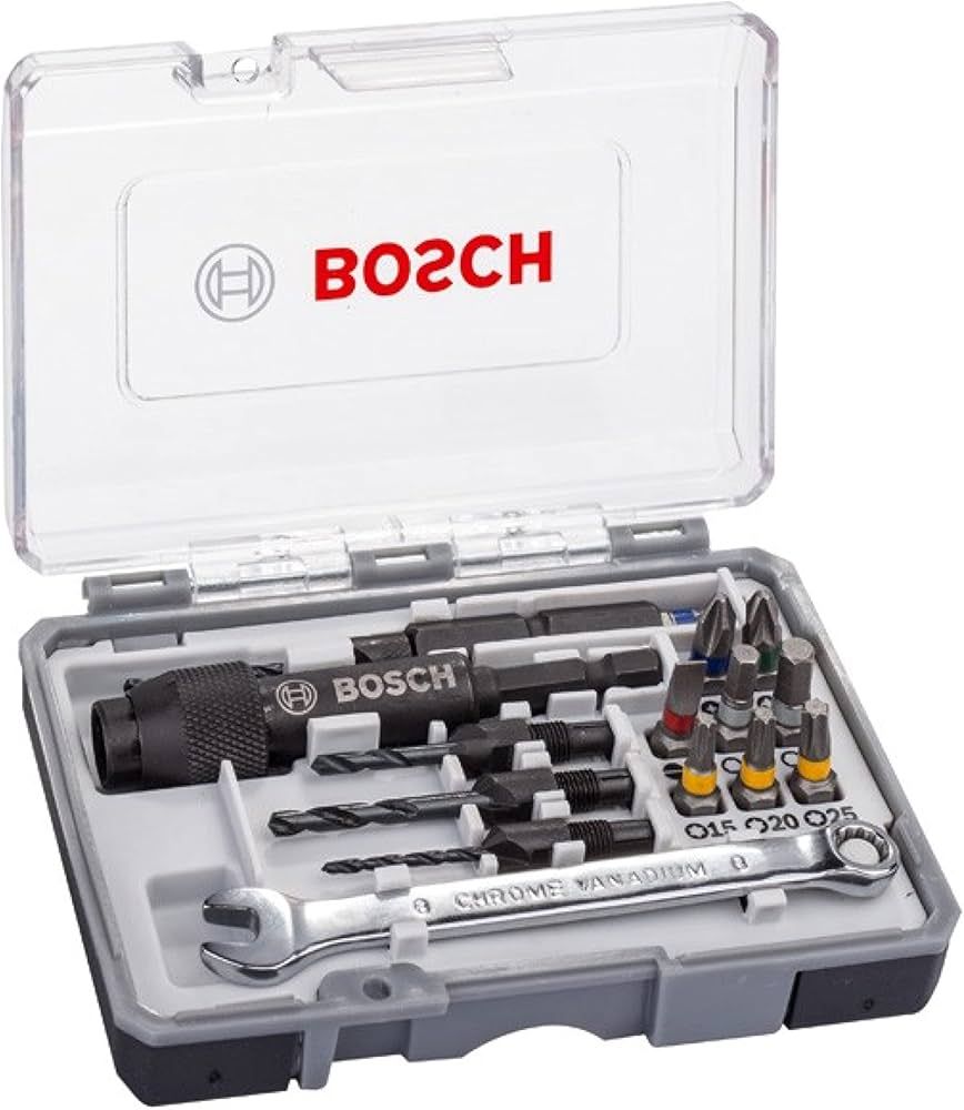 BOSCH DRILL BIT SET+BITS 20pcs.