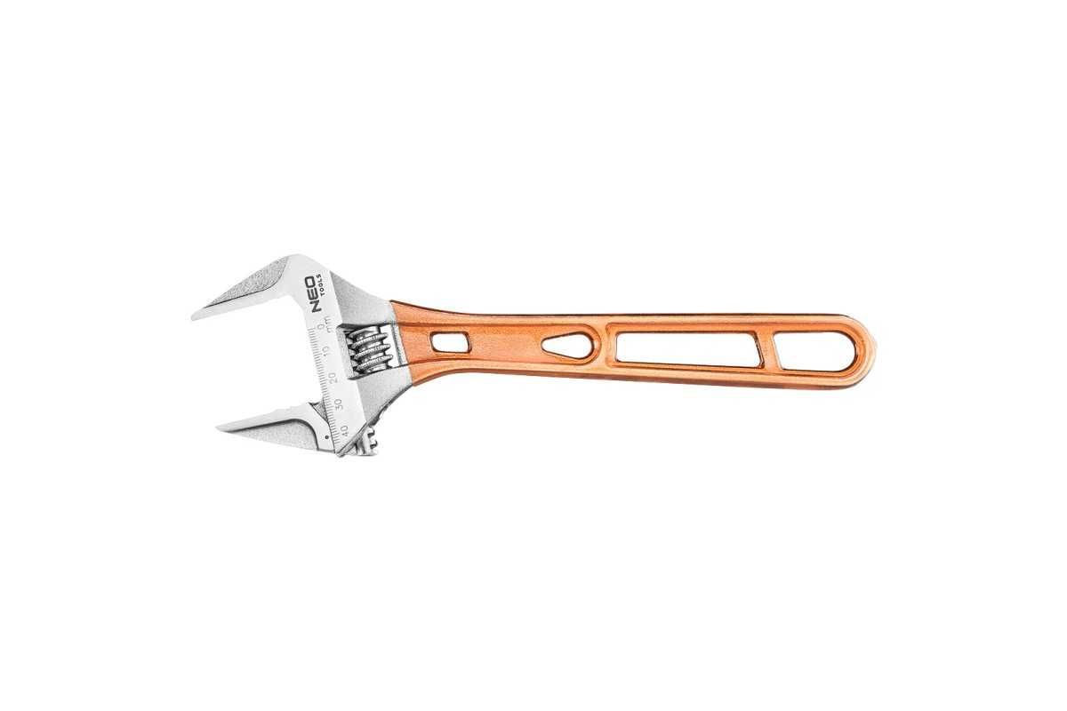 Klucz nastawny 256 mm  zakres 0-43 mm