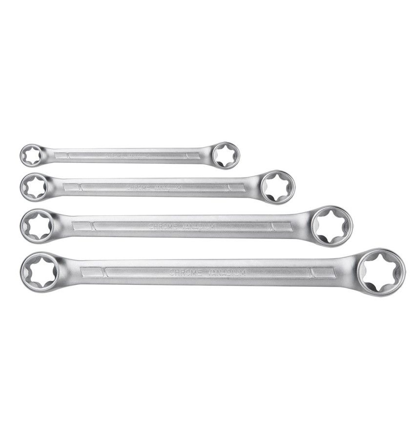 Klucze oczkowe Torx T6-T24  zestaw 4 szt.