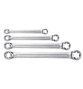 Klucze oczkowe Torx T6-T24  zestaw 4 szt.