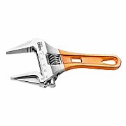 Adjustable short wrench 156 mm  range 0-43 mm
