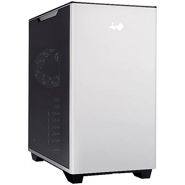 InWin A5 Midi-Tower Tempered Glass - weiß