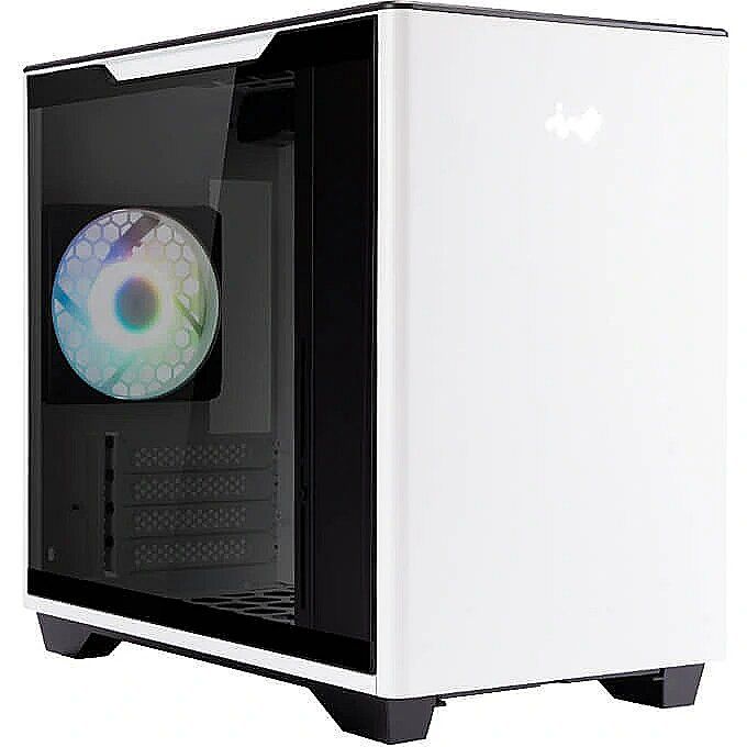 InWin A3 Mini-Tower Tempered Glass - schwarz